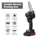 Mini Motosierra De Mano 24v Portátil